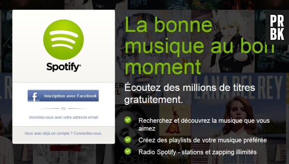 Spotify propose enfin la version web de son service