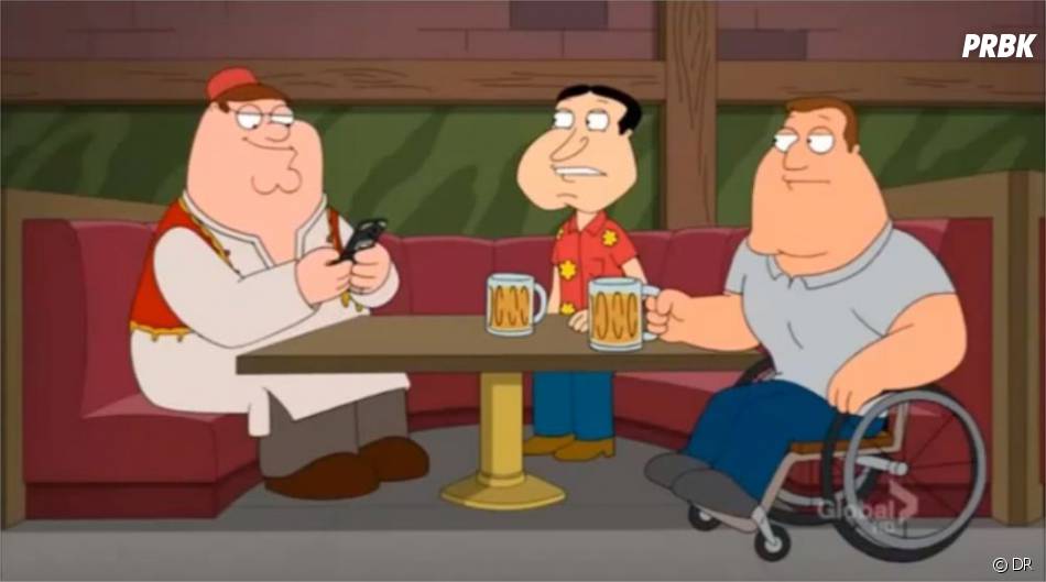 Un montage de deux parties d&#039;un épisode de Family Guy a fait le tour du web