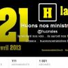 Le collectif "Huons nos ministres" né fin mars a déjà plus de 1 000 followers