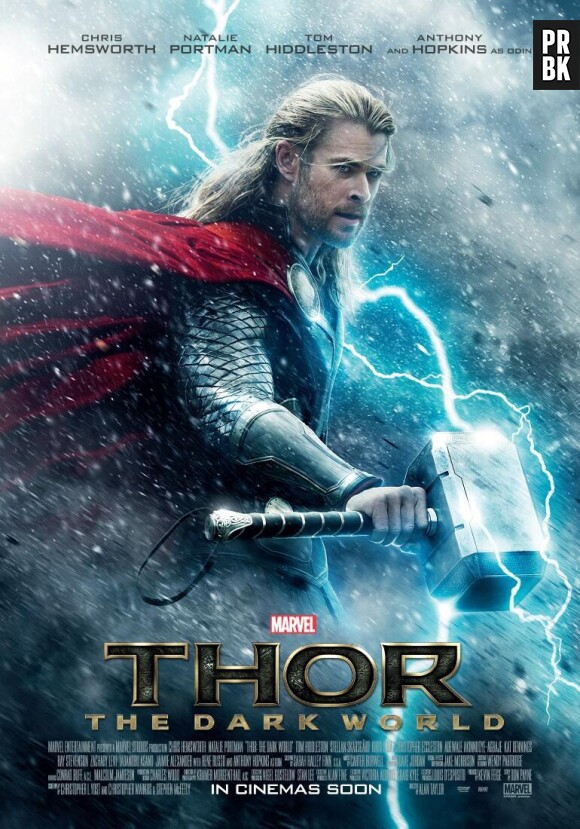 La toute première affiche de Thor 2 : The Dark World avec Chris Hemsworth
