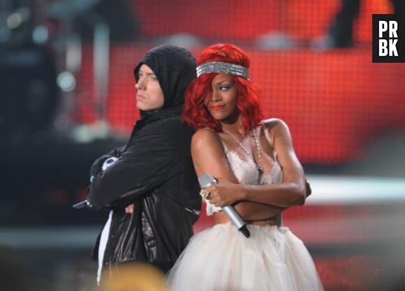 Eminem et Rihanna sur scène