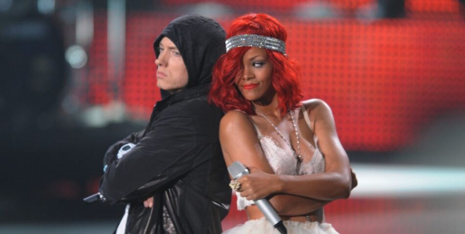 Eminem et Rihanna sur scène