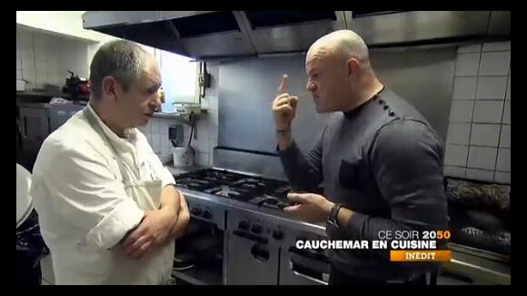 Cauchemar en cuisine - Philippe Etchebest : "Cette émission, je m'y prépare comme pour un match"
