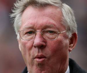 Alex Ferguson, le roi du chewing-gum