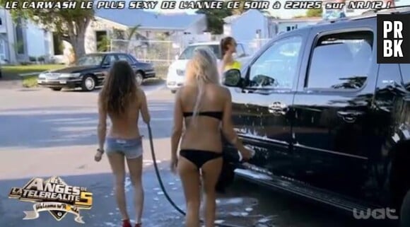 Les Anges 5 : Aurélie, Vanessa et Capucine se lâchent sur NRJ12 en mode car wash.