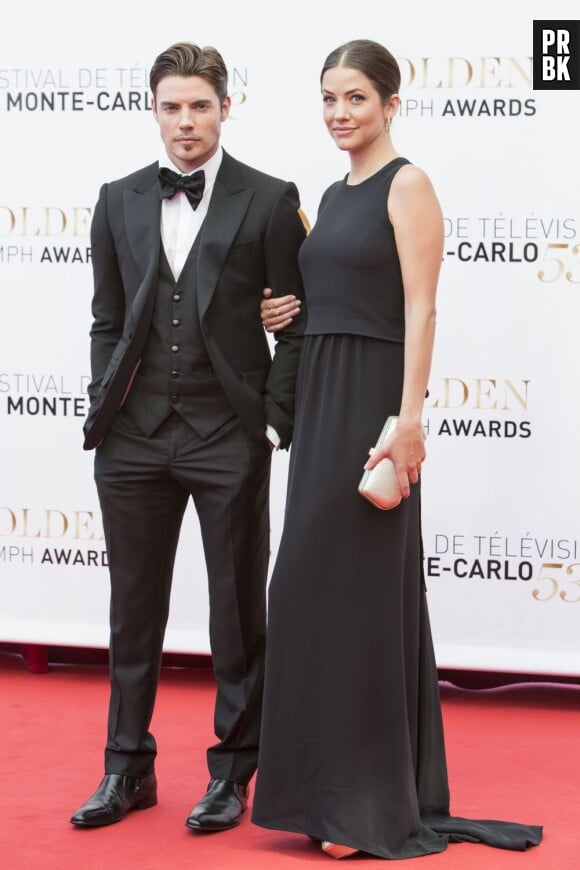 Josh Henderson et Julie Gonzalo à la cérémonie de clôture du Festival de Monte Carlo 2013