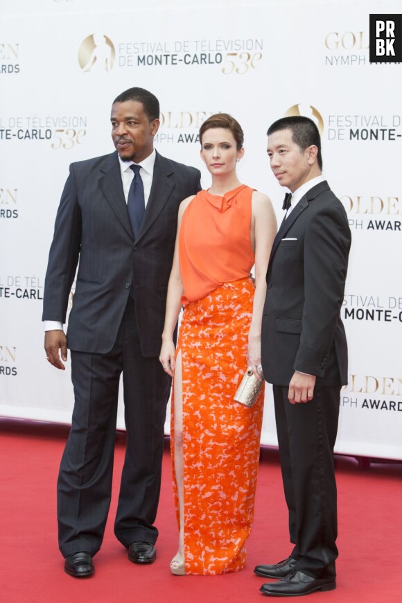 Le cast de Grimm à la cérémonie de clôture du Festival de Monte Carlo 2013