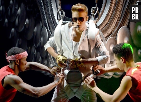Justin Bieber, toujours prêt à se déshabiller pour ses fans