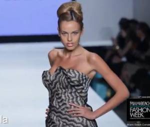 Les Anges de la télé-réalité 5 : Vanessa défile pour la Fashion Week à Miami.