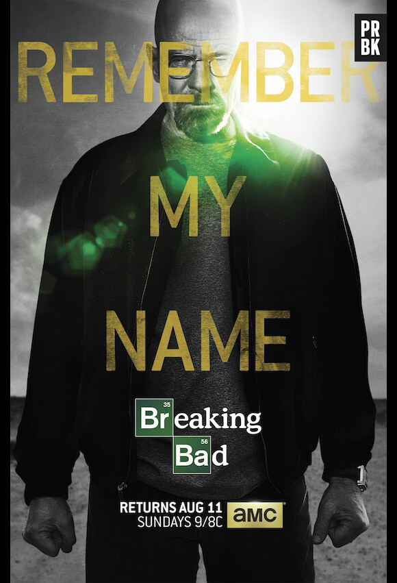 Breaking Bad saison 6 : poster final pour Walter White