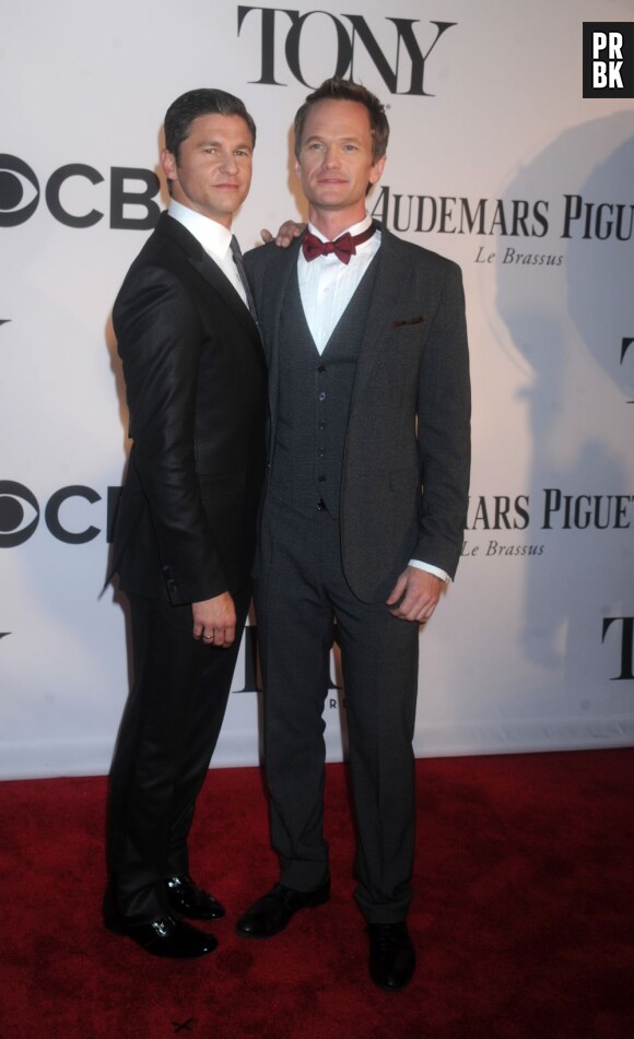 Neil Harris Patrick et David Burtka aux Tony Awards 2013
