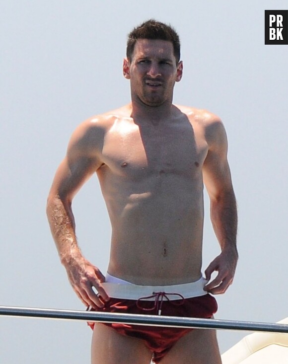 Lionel Messi se la coule douce en Espagne, lundi 8 juillet 2013