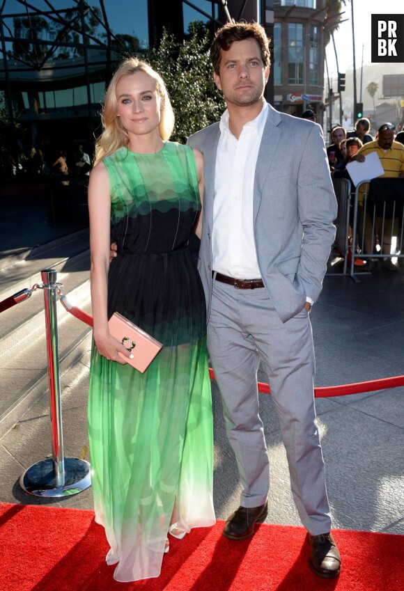 The Bridge saison 1 : Diane Kruger et Joshua Jackson à l'avant-première de la série le 8 juillet 2013