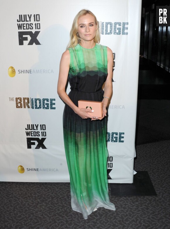 The Bridge saison 1 : Diane Kruger à l'avant-première de la série le 8 juillet 2013