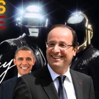 Get Lucky par François Hollande : après Obama, le Président français à la sauce Daft Punk