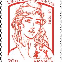 Le nouveau timbre &quot;Marianne&quot;, inspiré d&#039;une Femen, déjà boycotté