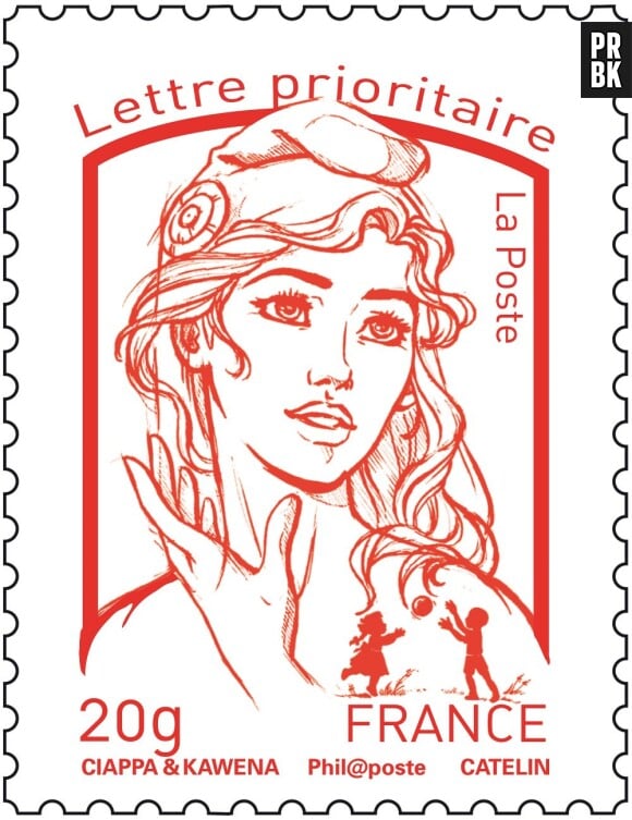 Le nouveau timbre "Marianne" inspiré d'une Femen