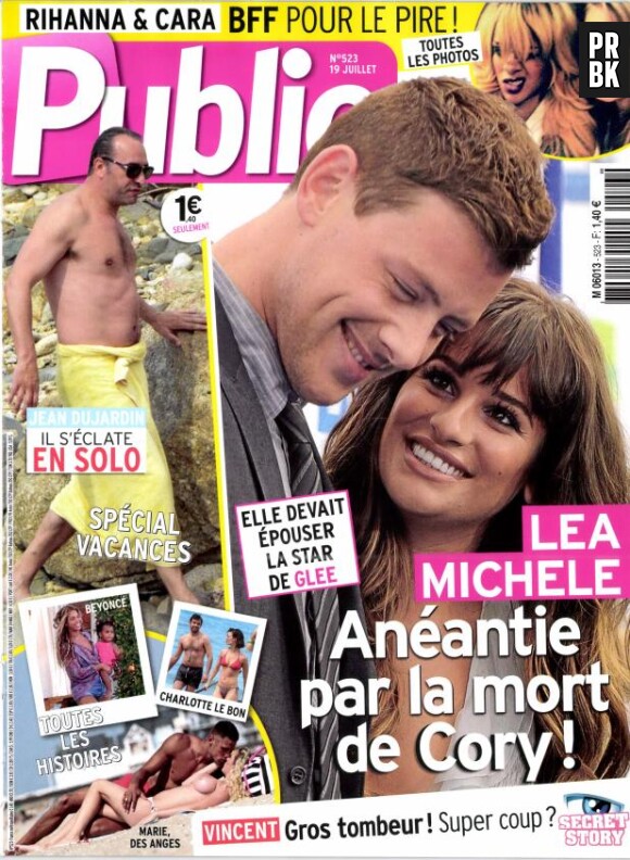 Marie Parmentier topless et en couple avec Mitch de La Belle et ses princes 2 en couv' du magazine Public