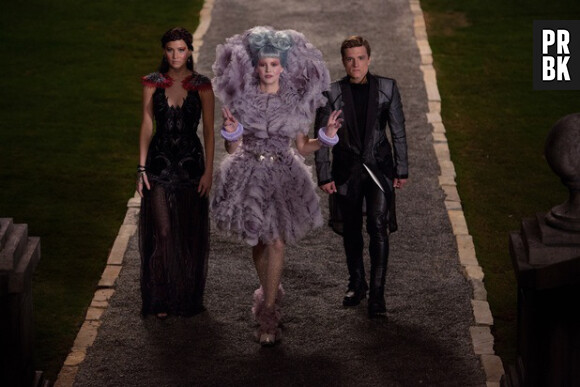 Hunger Games 2 : Katniss, Effie et Peeta au Capilote