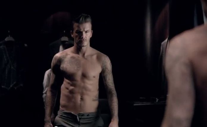 David Beckham Sexy Et Torse Nu Pour La Pub De Son Parfum Purebreak