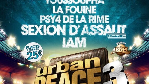 Urban Peace 3 le 28 septembre au Stade de France