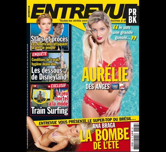 Les Anges de la télé-réalité 5 : Aurélie Dotremont a confié son infidélité dans le magazine Entrevue.