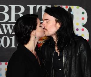 Lana Del Rey et Barrie-James O'Neill aux Brit Awards 2013