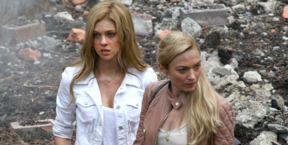 Nicola Peltz et Sophia Myles sur le tournage de Transformers 4 le