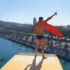 Mondiaux de natation 2013 : Michal Navratil se prend pour Superman au plongeon