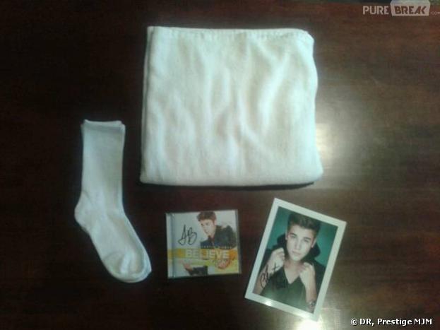 Justin Bieber : ses vieilles chaussettes offertes en Pologne