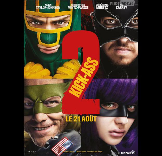 Kick-Ass 2, l'affiche.
