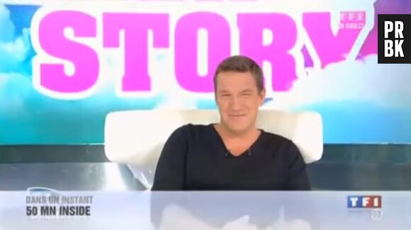 Secret Story 7 : Benjamin Castaldi mort de rire pendant la quotidienne sur TF1.