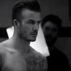 David Beckham, sur le shooting de la prochaine campagne H&M Bodywear automne-hiver 2013