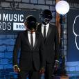 Daft Punk sur le tapis-rouge des MTV VMA 2013, le 25 août 2013
