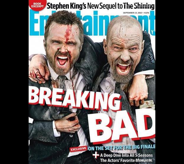 Breaking Bad saison 6 : Aaron Paul et Bryan Cranston en couv' d'EW