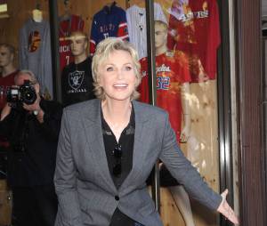 Jane Lynch sur le Walk of Fame le 4 septembre 2013