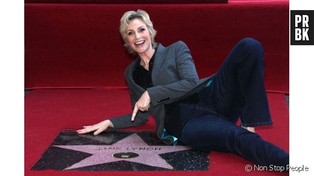 Jane Lynch reçoit son étoile sur le Walk of Fame le 4 septembre 2013