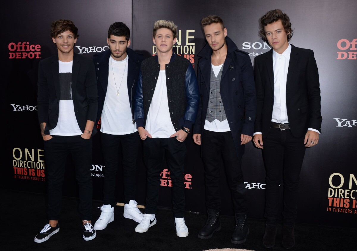Photo : Tenues assorties pour les One Direction à l'avant-première de ...