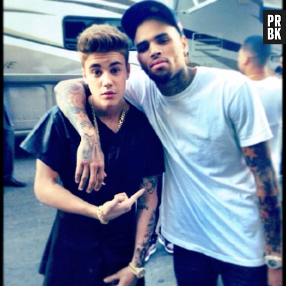 Chris Brown et Justin Bieber sont devenus de très bons amis depuis leur duo sur le titre 'Next to You'