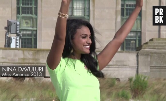 Miss America 2014 : Nina Davuluri de retour chez elle à Atlantic City