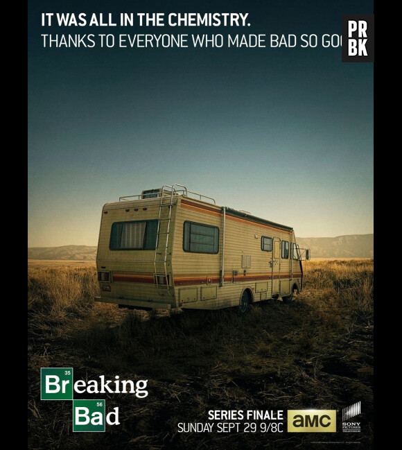 Poster final pour la saison 5 de Breaking Bad
