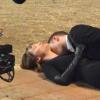 Robert Pattinson : en plein tournage le 21 août 2013 avec Mia Wasikowska pour le film Maps to the Stars