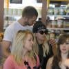Rita Ora et Calvin Harris : complices à Los Angeles, le 21 septembre 2013