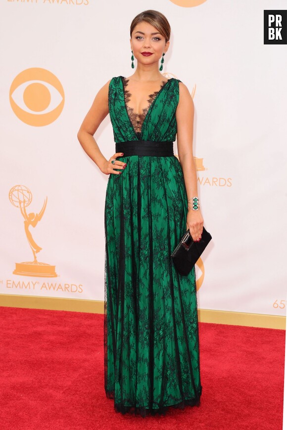 Sarah Hyland aux Emmy Awards 2013 le 22 septembre 2013 à Los Angeles