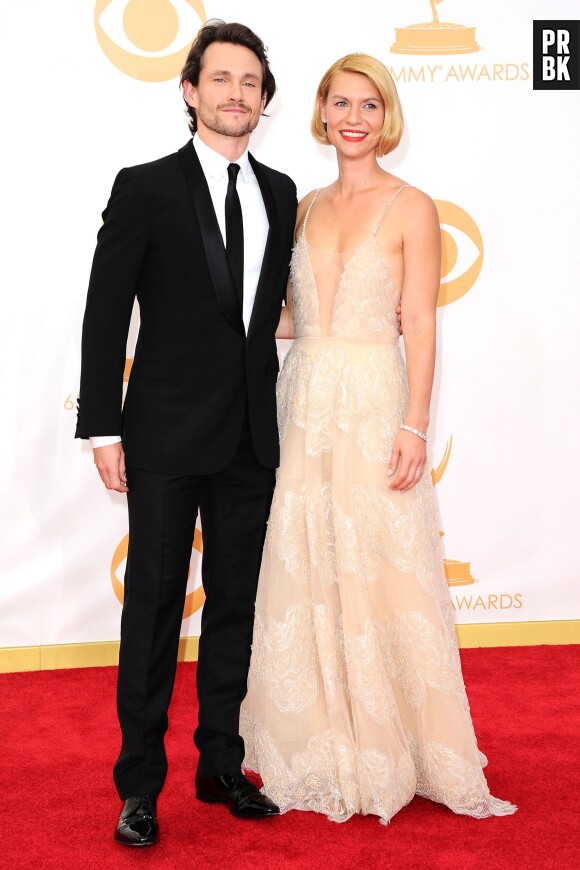 Hugh Dancy et Claire Danes aux Emmy Awards 2013 le 22 septembre 2013 à Los Angeles