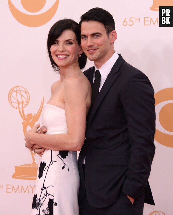 Julianna Margulies et son mari aux Emmy Awards 2013 le 22 septembre 2013 à Los Angeles