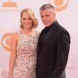 Matt Leblanc et sa femme aux Emmy Awards 2013 le 22 septembre 2013 à Los Angeles