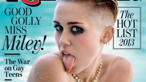Miley Cyrus : sa couverture trash et pas très classe pour Rolling Stone
