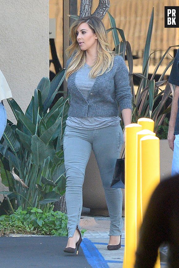 Kim Kardashian en slim à Los Angeles, le 8 octobre 2013
