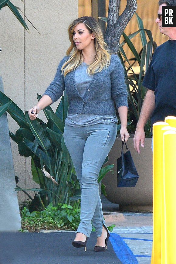 Kim Kardashian en slim à Los Angeles, le 8 octobre 2013